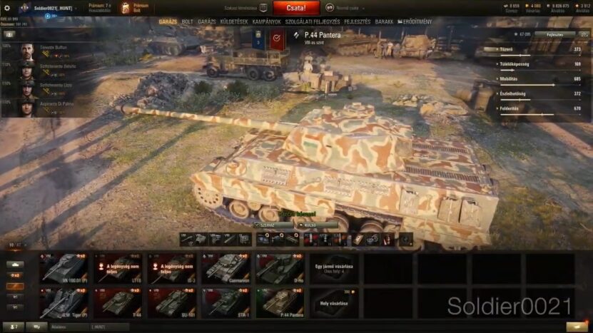 Take a Screenshot in World of Tanks